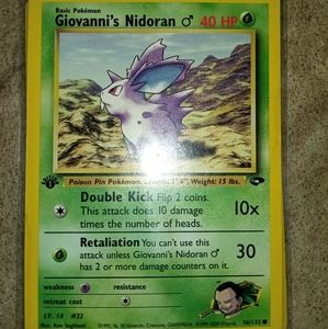 First edition Pokemon